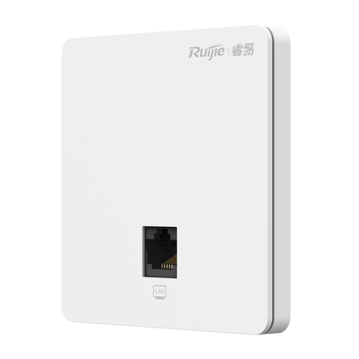 Reyee - AP Wi-Fi Omnidirezionale a Parete 5 - Frequenza 2.4 e 5 GHz  - Supporta 802.11 b/g/n/ac Wave1/Wave2 - Prestazioni AC1267 Porte Fast Ethernet - Installazione su scatole di derivazione