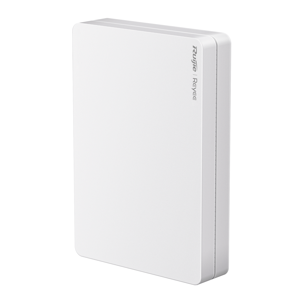 Reyee - AP Wi-Fi Omnidirezionale a Parete 6 - Frequenza 2.4 e 5 GHz / 160MHz Larghezza di Banda - Prestazioni Wi-Fi fino a 3000 Mbps - Antenne MU-MIMO 2x2 in 2.4GHz