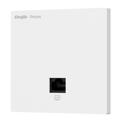 Reyee - AP Wi-Fi Omnidirezionale a Parete 6 - Frequenza 2.4 e 5 GHz / 160MHz Larghezza di Banda - Velocità di trasmissione fino a 3000 Mbps - Antenne MU-MIMO 2x2 in 2.4GHz