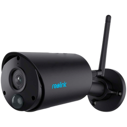 Telecamera WiFi a batteria Reolink - 3MP (2304 x 1296) - IR 10 m / Sirena - Rilevamento PIR di Persone / Veicoli - Audio bidirezionale / Slot MicroSD - Adatta per esterni