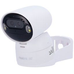 Reolink Telecamera WiFi a Batteria Argus B730 - 8MP (3840×2160) + 2MP (1920×1080) - WiFi Doppio / Modalità Color Night - Tracking &amp; zoom automatici - Audio bidirezionale / Slot MicroSD - Adatta per esterni