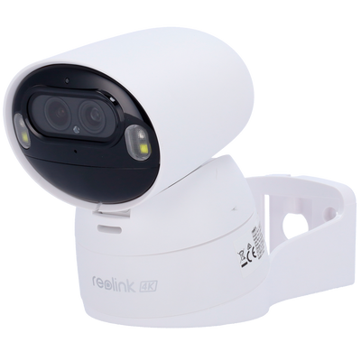 Reolink Telecamera WiFi a Batteria Argus B730 - 8MP (3840×2160) + 2MP (1920×1080) - WiFi Doppio / Modalità Color Night - Tracking &amp; zoom automatici - Audio bidirezionale / Slot MicroSD - Adatta per esterni