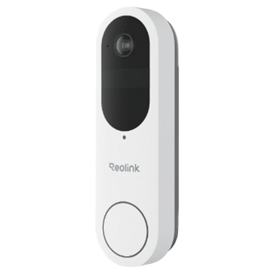 Reolink Campanello Smart  - 4MP | Visione da 150°x150° - IR 10 m / - Rilevamento di Persone / Veicoli / Pacchi - Audio bidirezionale / Slot MicroSD - Adatto per esterni IP65
