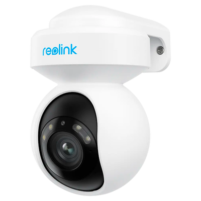 Reolink Telecamera PT WiFi Dual band 5MP E-SERIES-E540 - 5MP (2560x1920) | Night Color - IR 10 m / Autotracking - Rilevamento di Persone / Veicoli / Animali domestici - Audio bidirezionale / Slot MicroSD - Adatta per esterni