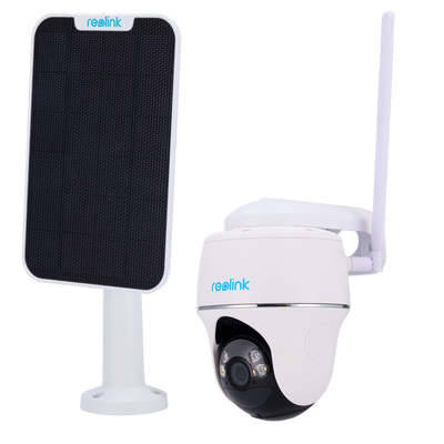 Reolink Telecamera 4G a Batteria Go Series G430 - 5MP (2880 x 1616) - IR 10 m | Zoom digitale 16X - Rilevamento PIR di Persone / Veicoli - Audio bidirezionale / Slot MicroSD - Adatta per esterni