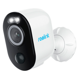 Reolink Telecamera Wifi Dual-Band Lumus Series E430 - 4MP (2560x1440) - IR 10 m | Night Color - Rilevamento PIR Persone / Animali domestici / Veicoli - Audio bidirezionale / Slot MicroSD - Adatta per esterni
