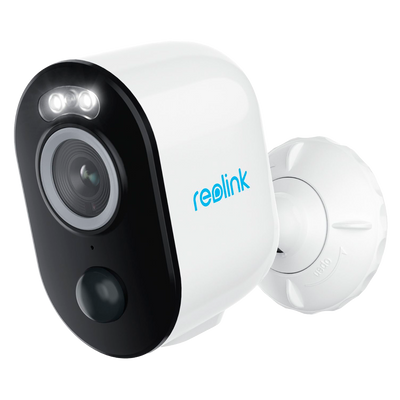 Reolink Telecamera Wifi Dual-Band Lumus Series E430 - 4MP (2560x1440) - IR 10 m | Night Color - Rilevamento PIR Persone / Animali domestici / Veicoli - Audio bidirezionale / Slot MicroSD - Adatta per esterni
