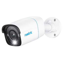 Reolink Telecamera IP PoE P330 - 8MP (3840x2160) - IR 30 m / PoE - Rilevamento di Persone / Veicoli - Audio bidirezionale / Slot MicroSD - Adatta per esterni