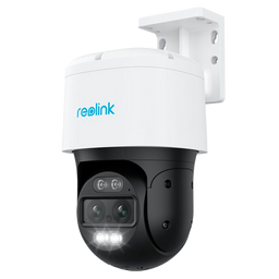 Reolink Telecamera a doppia ottica WiFi e a batteria - 4MP (2560 x 1440) - IR 30 m / Modalità Night Color - Rilevamento PIR di Persone / Veicoli / Animali domestici - Tracking &amp; zoom automatici - Adatta per esterni