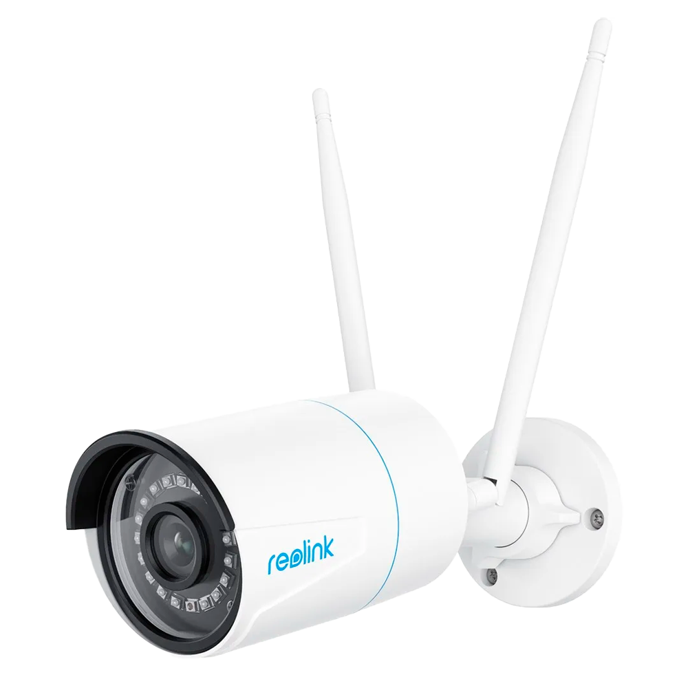 Reolink Telecamera WiFi Dual Band W320 - 5MP Super HD (2560 x 1920) - IR 30 m - Rilevamento di Persone / Veicoli - Audio bidirezionale / Slot MicroSD - Adatta per esterni