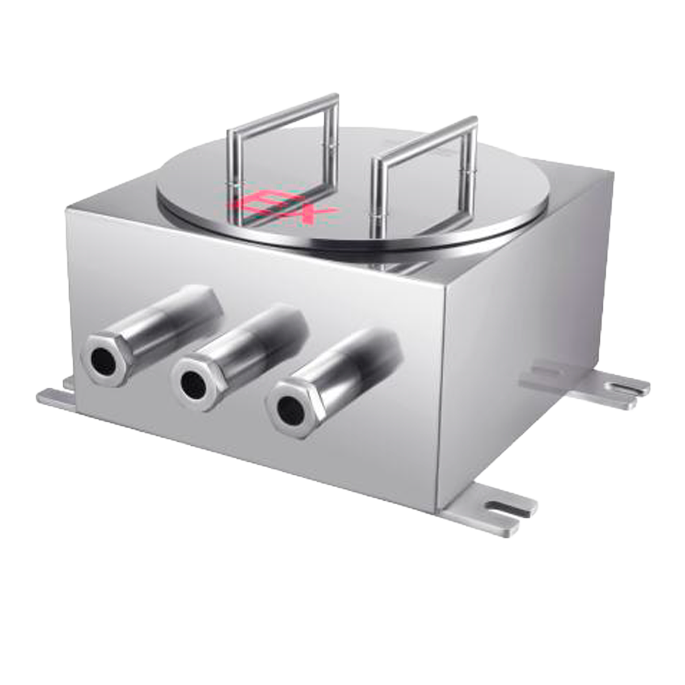 Caja de control ATEX Raythink - ATEX Ex d IIC T6 Gb/Ex tD A21 IP68 T80℃ - Acero inoxidable 304 - Grado protección IP68