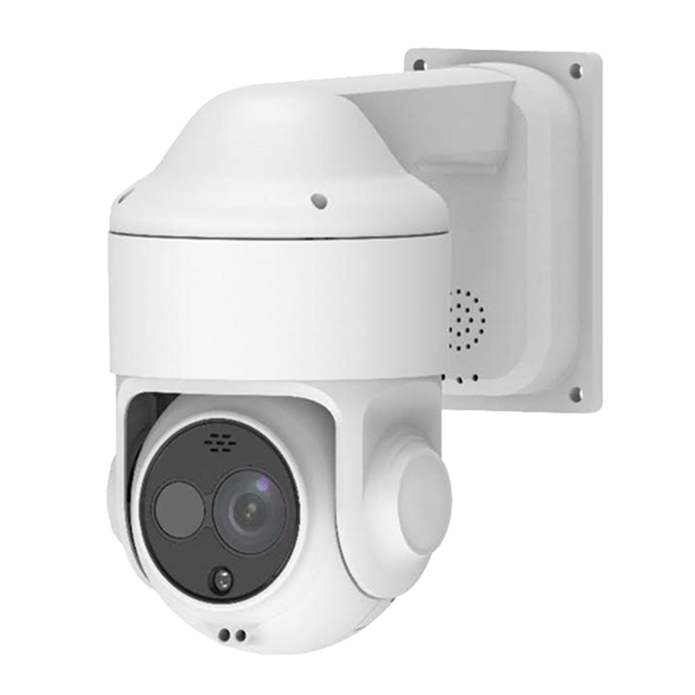 Raythink speed dome bispectrum serie PD2 - Sensore termico 256x192 VOx non raffreddato 12μm - Sensibilità termica ≤40mK@25°C