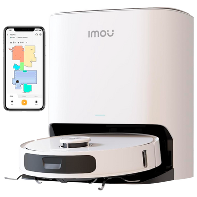 Imou Robot Aspirapolvere RV3 - 8500Pa / 6400 mAh - Spazza