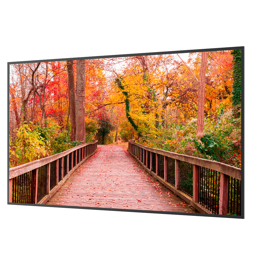 Monitor SAFIRE DLED 85" 4K  - Risoluzione 3840x2160 - Android 14 - Ingressi/uscite multiple - Ore di utilizzo 8/7 - Staffa a parete inclusa