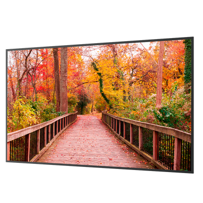 Monitor SAFIRE DLED 85" 4K  - Risoluzione 3840x2160 - Android 14 - Ingressi/uscite multiple - Ore di utilizzo 8/7 - Staffa a parete inclusa