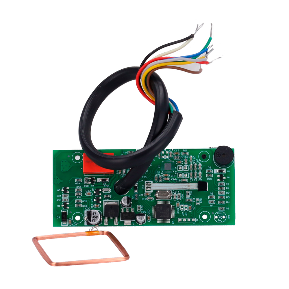 Controllo accessi autonomo - Accesso tramite scheda MF - Uscita relè e pulsante - Wiegand 26 - Tempo attivazione relè programmabile - Adatto per uso interno | Senza alloggiamento