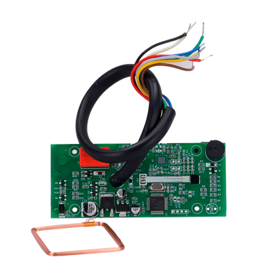 Controllo accessi autonomo - Accesso tramite scheda MF - Uscita relè e pulsante - Wiegand 26 - Tempo attivazione relè programmabile - Adatto per uso interno | Senza alloggiamento