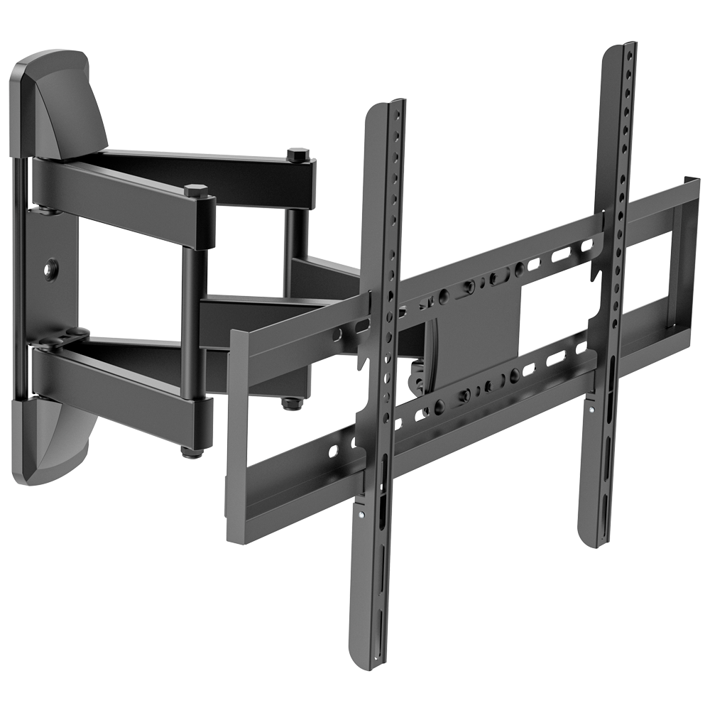 Supporto con braccio - Peso supportato 45Kg - VESA 600x400mm - Distanza dalla parete di 75-445mm - Inclinazione +10º / -10º - Rotazione +60º / -60º
