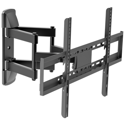 Supporto con braccio - Peso supportato 45Kg - VESA 600x400mm - Distanza dalla parete di 75-445mm - Inclinazione +10º / -10º - Rotazione +60º / -60º