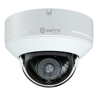 FENIVA | Safire Smart - Telecamera Dome 4 in 1 Gamma E1 -  2 Mpx (1920x1080) , 1/2.8" CMOS Starlight - Ottica 2.8 mm | Portata IR 20 m - DWDR, HLC, BLC, AGC - Waterproof IP67, Antivandalo IK10