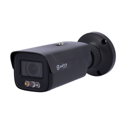 Safire Smart - Telecamera Bullet IP gamma I1 AI Avanzata e Dual Light - Risoluzione 4 Megapixel (2688x1520) - Ottica motorizzata 2.7~13.5mm | IR 50m &amp; WL 40m  - IA Avanzata:Perimetro
