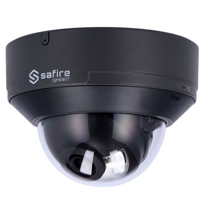 Safire Smart - Telecamera Dome IP gamma I1 AI Avanzata e DualLight - Risoluzione 4 Megapixel (2688x1520) - Ottica 2.8mm | Audio | Allarmi | IR 30m &amp; WL 30m  - IA Avanzata:Perimetro