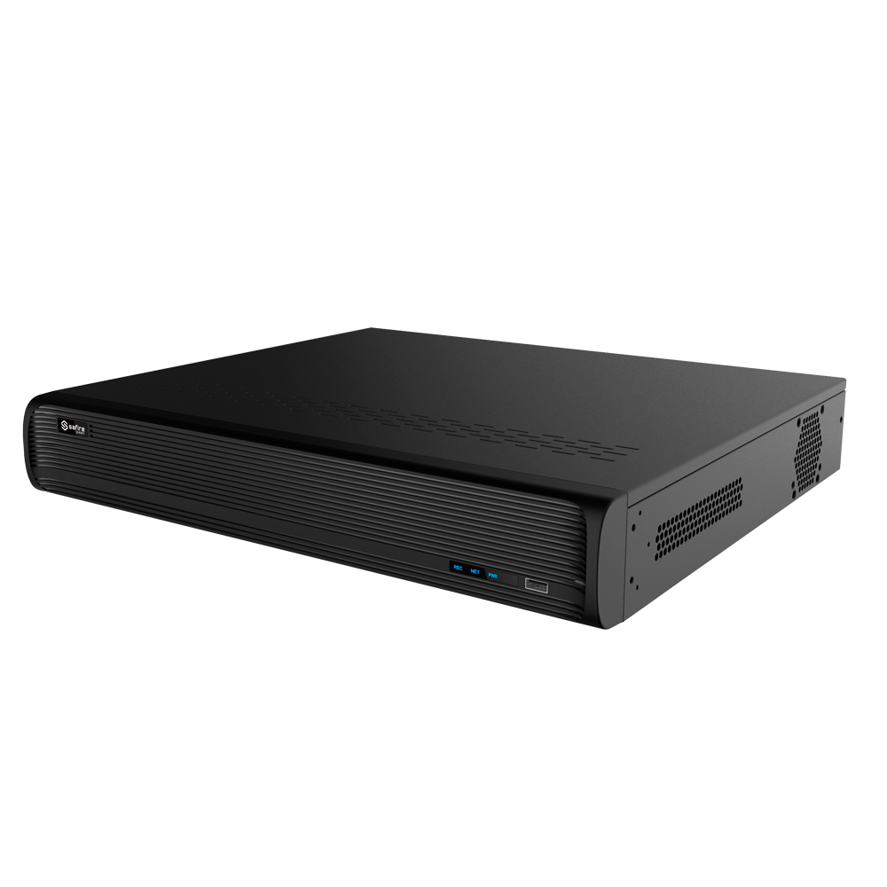 Safire Smart - Videoregistratore NVR per telecamere IP gamma B2 - 32CH video | Compressione H.265+ - Risoluzione fino a 8Mpx | Larghezza di banda 192Mbps - Uscita HDMI 4K e VGA | 4HDDs - Ricerche intelligenti