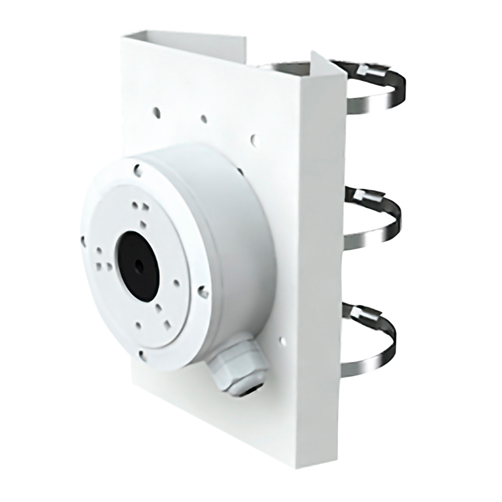 Staffa da soffitto Safire Smart - 215 (I) x 164.7 (La) x 54 (Lu) mm - Diametro base per telecamere 117.9 mm - Adatto per esterni - Colore bianco - Fabbricato in lega di alluminio