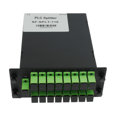 FENIVA | Splitter ottico PLC ad alta precisione - Configurazione 1x16 (1 ingresso, 16 uscite) - Fibra monomodale G657A2 ad alte prestazioni - Connettori SC APC a bassa perdita integrati - Formato modulare, compatto e robusto - Superficie esterna prote...