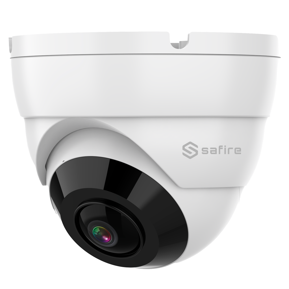Telecamera Turret Safire Gamma ECO - Uscita 4 in 1 / Risoluzione 2 Mpx (1920x1080) - 1/2.9" CMOS - Ottica 1.8 mm (180º) - IR Matrix LED Portata 20 m - Waterproof IP67