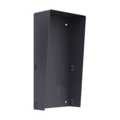 Supporto modulare da parete - Per 2 moduli - Specifico per impianti videocitofonici Safire - Compatibile con i moduli Safire - Con visiera - Pannello fabbricato in SECC