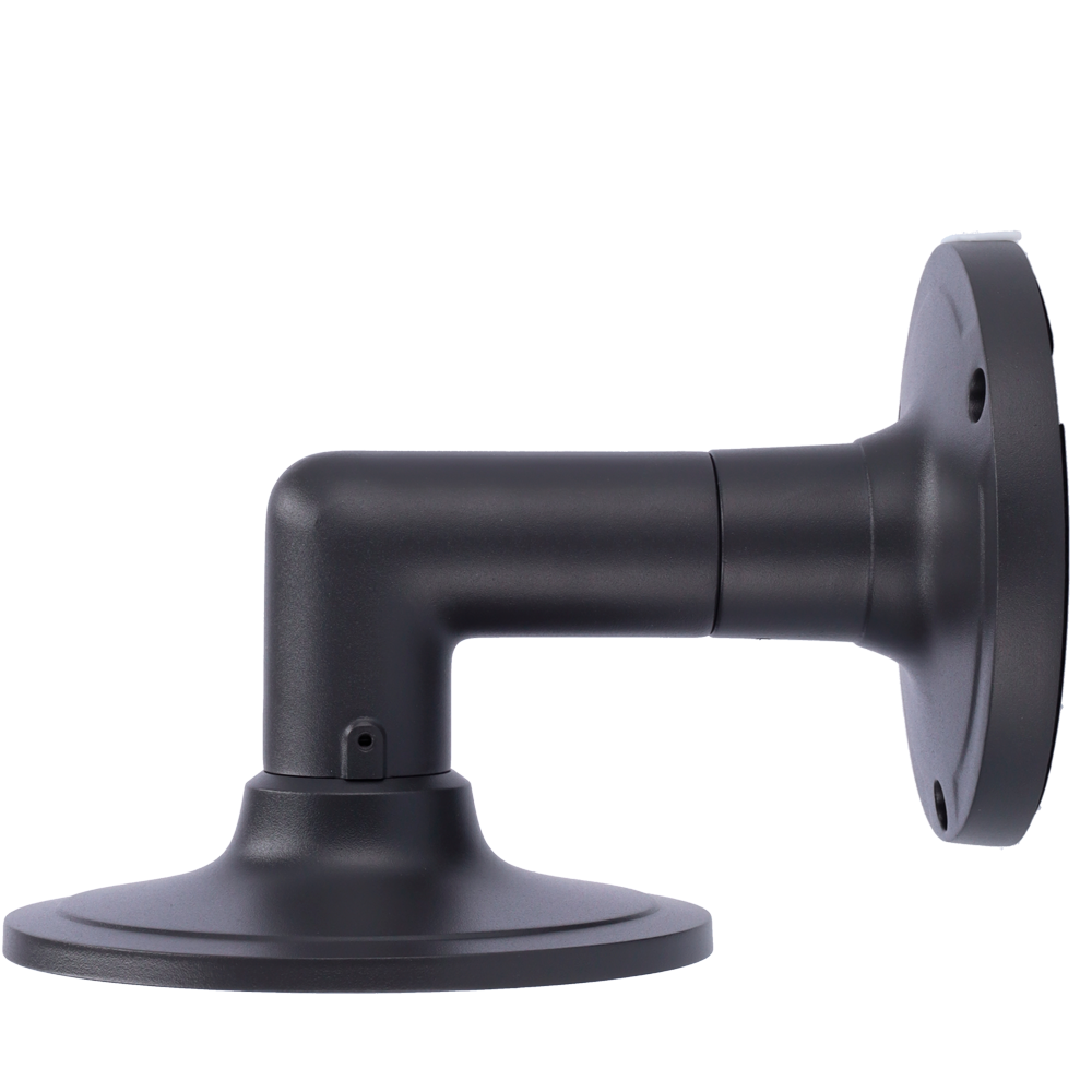 Staffa da parete Safire Smart - Per telecamere dome - Adatto per esterni - Lega di alluminio - Diametro della base 97.4 mm - Passacavo