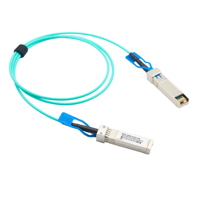 Cavo di collegamento diretto SFP28 - Velocità 25Gbps - Moduli SFP28 ad entrambe le estremità - Ideale per lo Stacking tra Switch - 1 Metri - Cavo Ottico