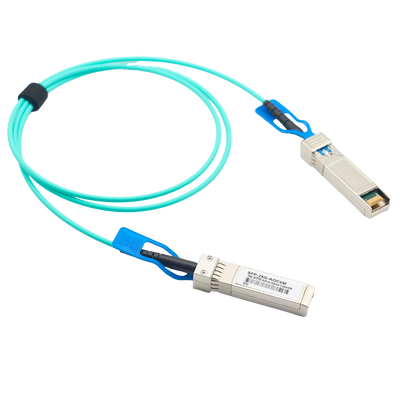 Cavo di collegamento diretto SFP28 - Velocità 25Gbps - Moduli SFP28 ad entrambe le estremità - Ideale per lo Stacking tra Switch - 5 Metri - Cavo Ottico