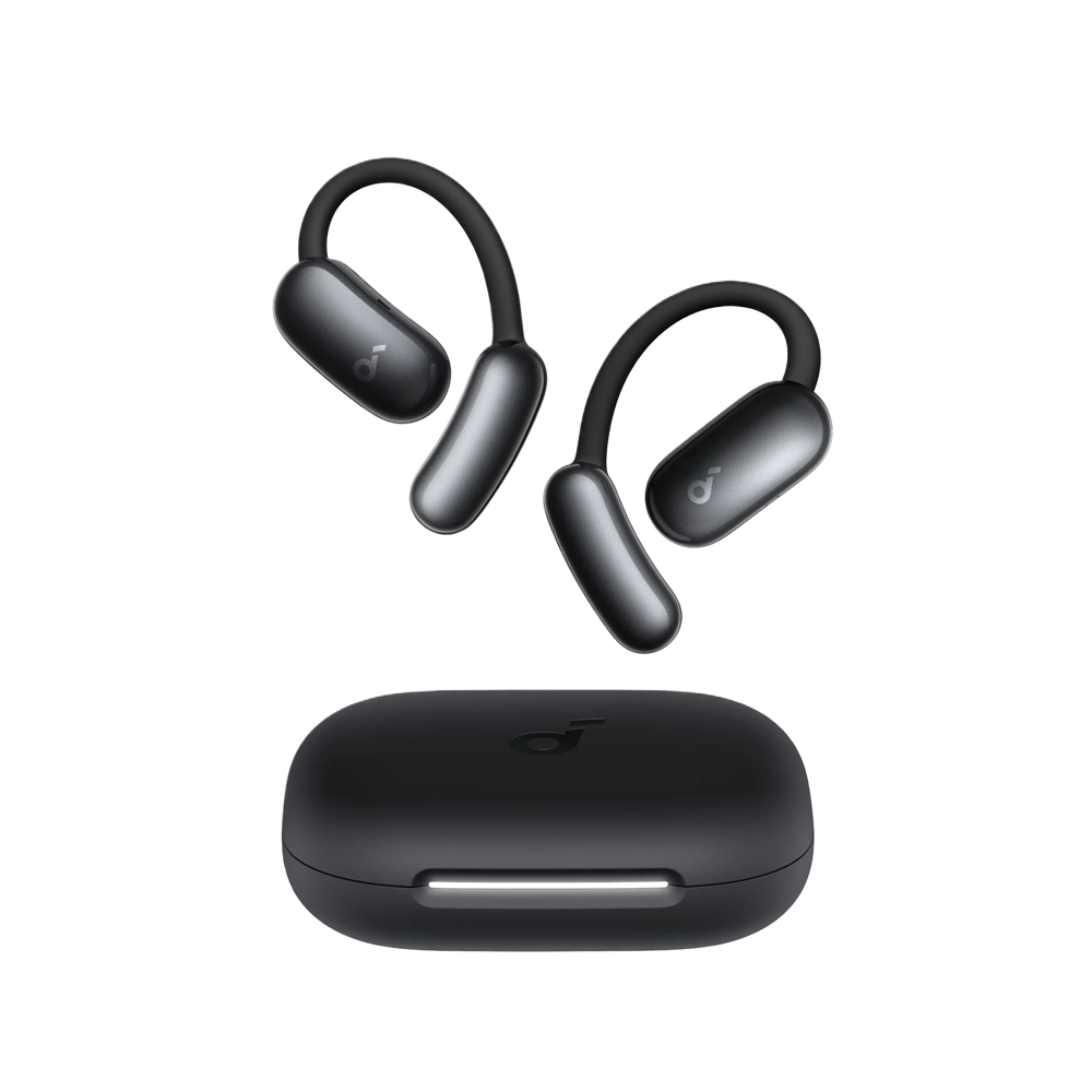 FENIVA | Soundcore Aerofit 2 Pro  - Doppio formato: open ear e ANC adattivo - Audio Hi-Res con LDAC e audio spaziale - Chiamate nitide con 4 microfoni e AI - Connessione Bluetooth multipunto 6.1 - Resistenza all'acqua e al sudore IP55