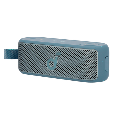 Altoparlante portatile Soundcore by Anker - 2 diaframmi stereo - Suono di 20W - 12 Ore di riproduzione -  Frequenza del suono 50Hz～40 KHz - Waterproof IPX7 | Colore blu