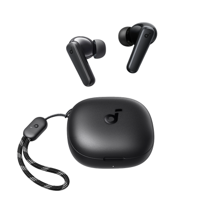 Auricolari Wireless Soundcore by Anker - 10 ore di riproduzione - 2 microfoni - Personalizzazione tramite l'app Soundcore - Resistenti all'acqua IPX5