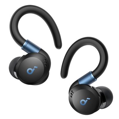 Auricolari Wireless ANC Soundcore by Anker - 12/48 ore di riproduzione - 6 microfoni - Personalizzazione tramite l'app Soundcore - Resistenti all'acqua IP68