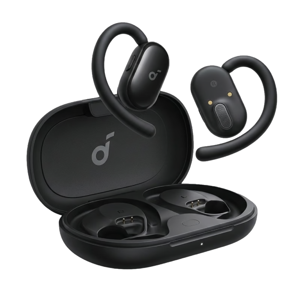 FENIVA | Soundcore V20i auriculari wireless - Design open ear per ascoltare l'ambiente circostante - Bassi potenti con trasduttori da 16 mm - Fino a 36 ore di autonomia con la custodia - Ganci regolabili in 4 posizioni - Resistenza al sudore e all'acq...