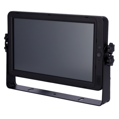 Monitor wireless per telecamera da gru - Compatibile con pedale di controllo - Supporta 4 telecamere - Registrazione su memoria Micro SD - 10 pollici