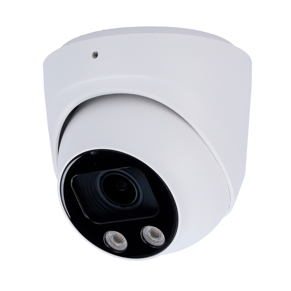 Cámara Turret 4n1 - 1/2.8&quot; Progressive Scan CMOS - 5 MP (2592x1944) | FullColor - Lente motorizada 2.7~13.5 mm - Alcance Luz Blanca 25 m | AGC - 120 dB WDR | Impermeable IP67