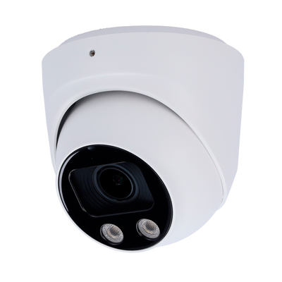 Cámara Turret 4n1 - 1/2.8&quot; Progressive Scan CMOS - 5 MP (2592x1944) | FullColor - Lente motorizada 2.7~13.5 mm - Alcance Luz Blanca 25 m | AGC - 120 dB WDR | Impermeable IP67