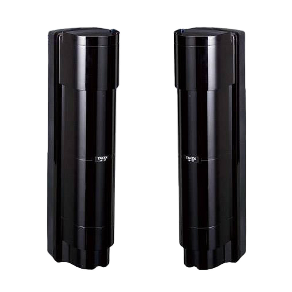 Rilevatore di barriera a infrarossi - Compatibile con il trasmettitore radio - Cablaggio | 4 raggi | Funzione AND e OR - Distanza max. di rilevamento 100 m (regolabile) - Doppio Tamper | Uscita allarme - Alimentazione a batterie