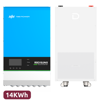 Pack Inverterr + Batteria - Potenza 8000W - 2 Ingressi MPPT - Inverter