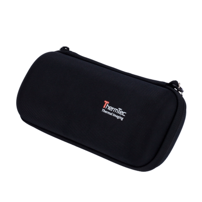 ThermTec - Custodia semirigida Cyclops - Colore nero - Chiusura con cerniera