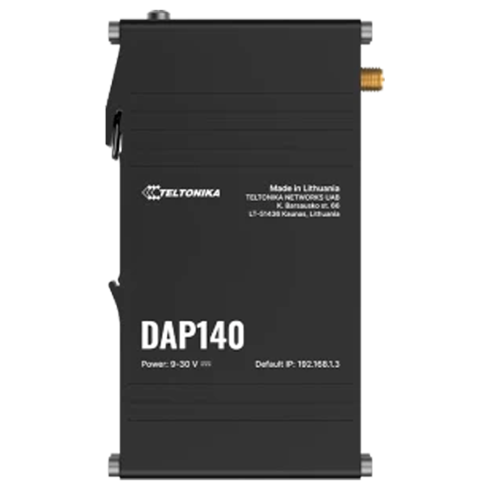 Teltonika Access Point Industriale - 2 porte Ethernet RJ45 Fast Ethernet - Wi-Fi 802.11b/g/n 2.4GHz - Alloggiamento in Alluminio