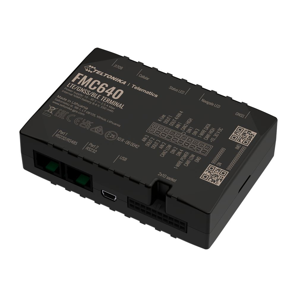 Tracker professionale per veicoli - Collegamento del cablaggio interno - Installazione occulta sotto il cruscotto - 4G