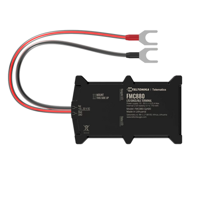 Tracker Plug &amp; Play per veicoli - Collegamento della batteria del veicolo - Installazione nascosta sotto il cofano motore - 4G e BLE per TK-EYE - Micro-SIM - IP65