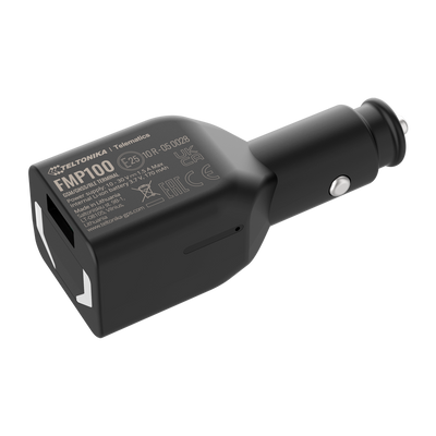 Tracker Plug &amp; Play per veicoli - Collegamento alla presa accendisigari - Installazione rapida e accessibile - 2G e BLE per TK-EYE - Nano-SIM - Pulsante per la generazione di eventi