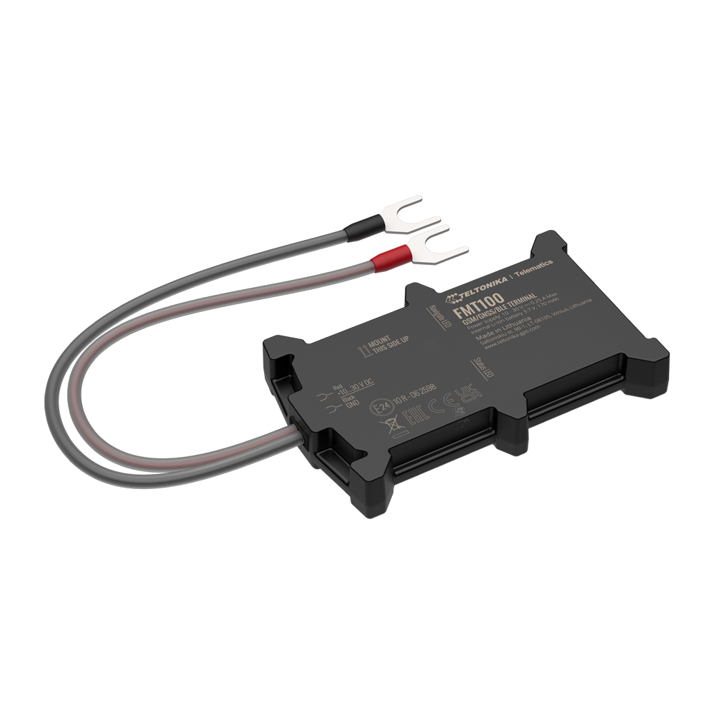 Tracker Plug &amp; Play per veicoli - Collegamento della batteria del veicolo - Installazione nascosta sotto il cofano motore - 2G e BLE per TK-EYE - Micro-SIM - IP65